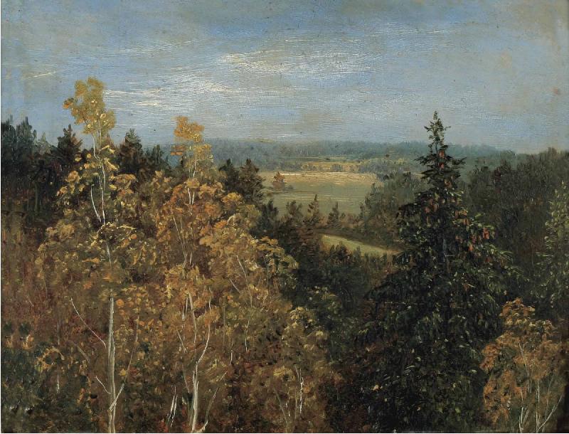Carl Gustav Carus Blick uber eine Waldlandschaft oil painting picture